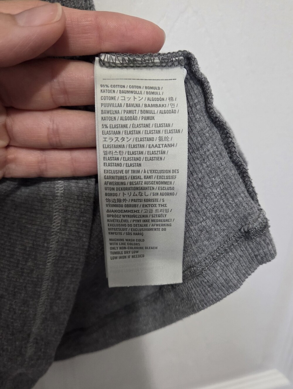 Vintage Y2K Hollister Grey Ribbed Lace Trim Cami Tank Top Sz Medium grunge fairy - Picture 7 of 9